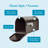 Winston Post Mount Mailbox Rubbed Bronze-45393455