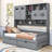 Wellsville Two Drawers Wooden Daybed With Cabinet and Shelf-1672504333-1672504335
