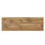 Console, table d'entrée étroite de 43,4 pouces de long avec base en forme de V, console de canapé rustique pour le couloir, le salon, le canapé derrière