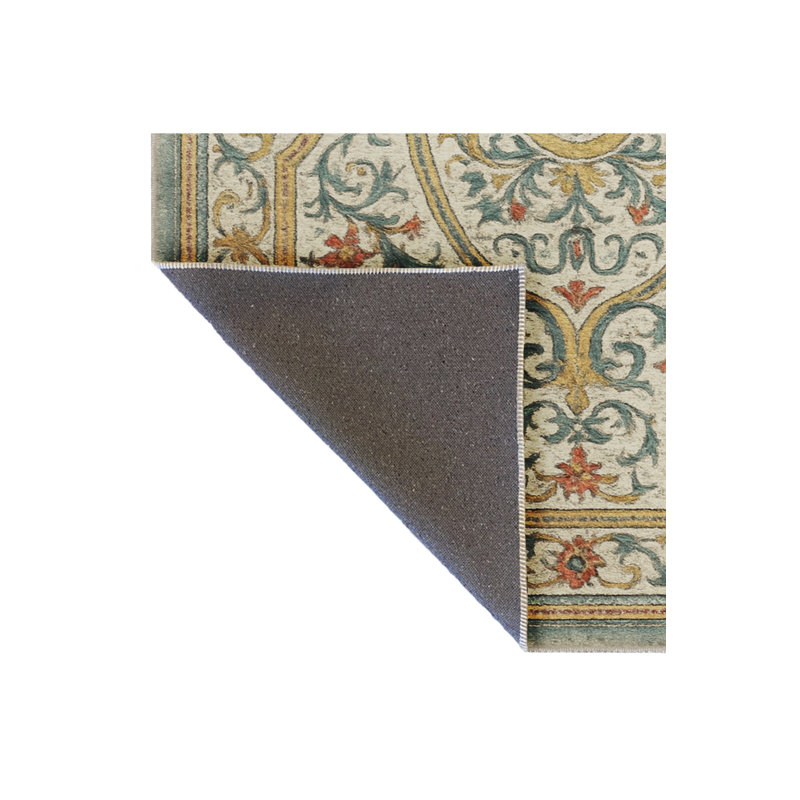 Tapis tissé crème Mosso, 2'4" x 3'11"