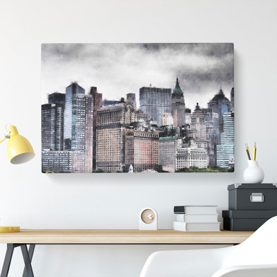 New York Skyline Vol.8 - Wrapped Canvas