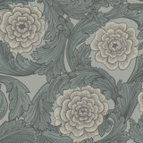 Blomstermala Large Floral Design 33' L x 21" W Wallpaper Roll
