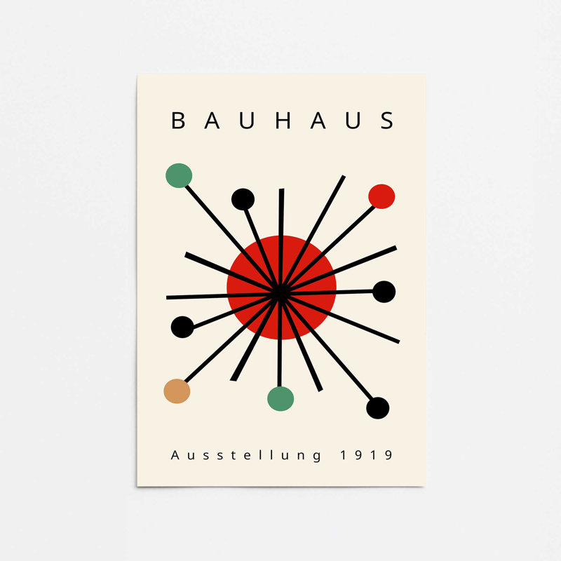 Éclat audacieux du Bauhaus, Papier, H 14 po x l 11 po
