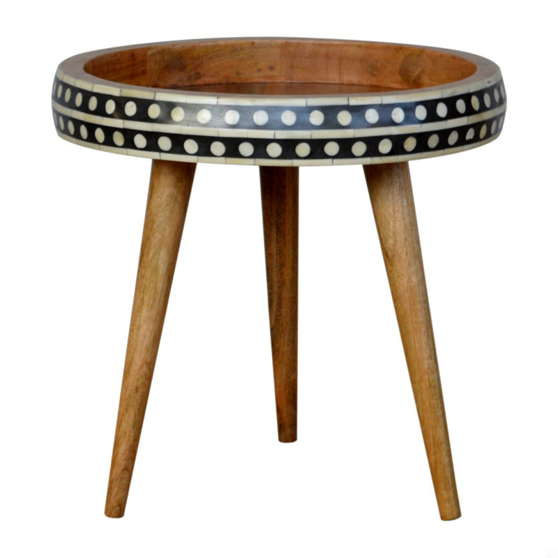 Solid Wood End Table