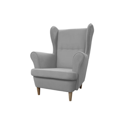 Sanson Upholstered Wingback Chair