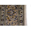 Tapis unique en laine noué à la main crème 6 pi 6 po x 10 pi 1 po années 1980