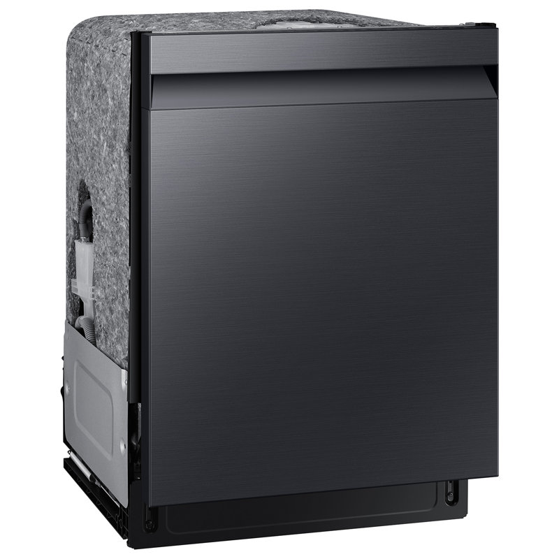 Samsung ENERGY STAR Dishwasher with Adjustable Rack, Matte Black Steel