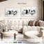 Chiots de chien noir et blanc-107980776