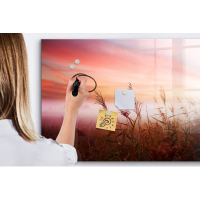 Magnetic Glass Dry Erase Board