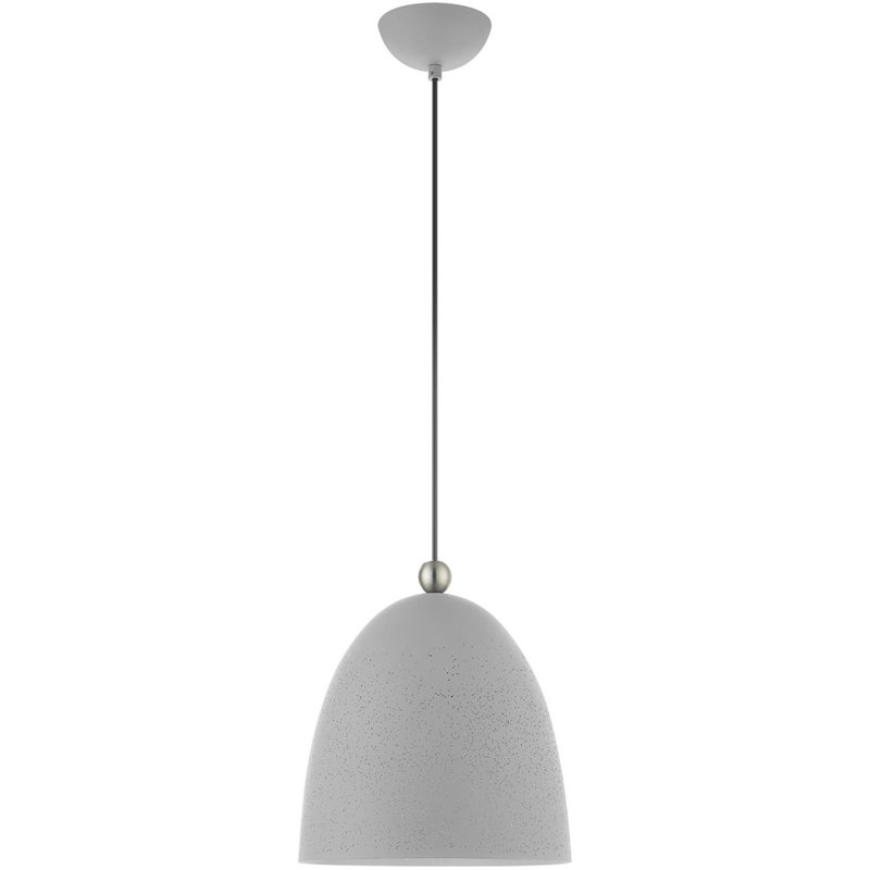 Luminaire suspendu en dome à 1 lumière