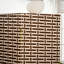 Cloison pliante en bois massif l 70,9 po x H 70,9 po