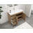 Carliss 42'' Single Bathroom Vanity with Acrylic Top-836504752-836504755