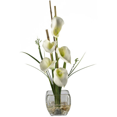 Centre de table Calla Lilies