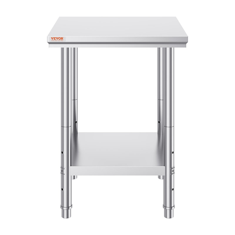 Stainless Steel Commercial Kitchen Work Food Prep Table 24"X 24"