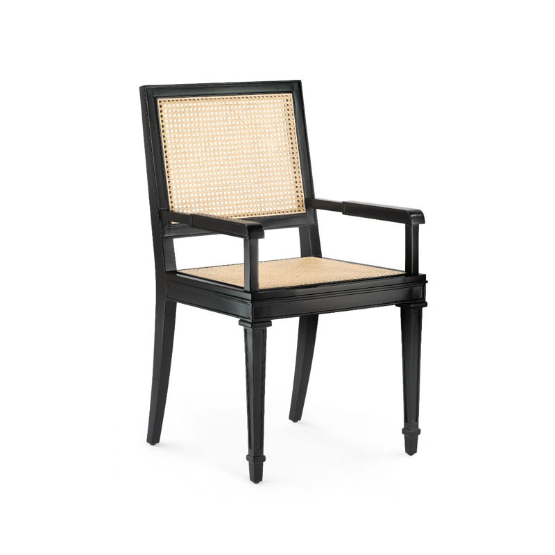 Arm Chair, Black