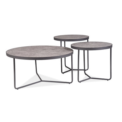 Fiedler 3 Piece Coffee Table Set