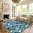 Premium Machine Washable Mayfield AMF2296 Geometric Rug-1116460128-1116460129