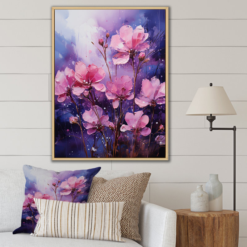 Lilas Lilas Serenade III, reproduction d'art sur toile, Naturel, H 32 po x l 16 po x P 1 po