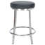 Batish Swivel Upholstered Counter Stool with Metal Frame-773705595