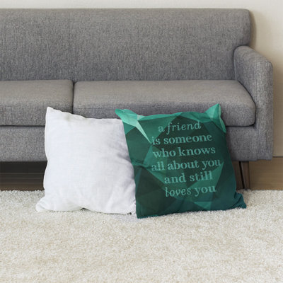Coussin de sol pierres précieuses Love & Friendship