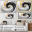 Tourbillons - spirales abstraites, art mural, salon-1957281026-1957281030