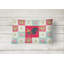  Coussin lombaire hollandais en patchwork d'intérieur / extérieur Dutch Bantam