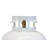 Flame King 40LB Empty Steel Propane Tank LP Cylinder with Type 1 OPD Valve, for Grills and BBQs