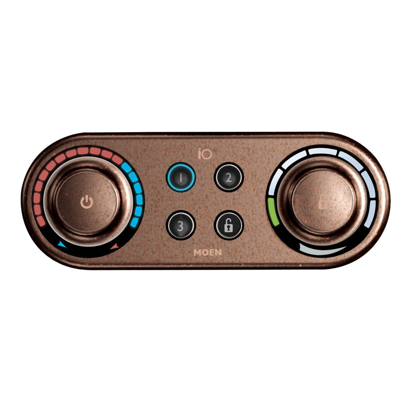 IO Digital Roman Tub Control, Oil Rubbed Bronze