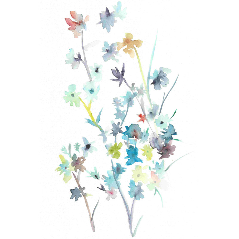 Soirée de printemps I, H 18 po x l 12 po