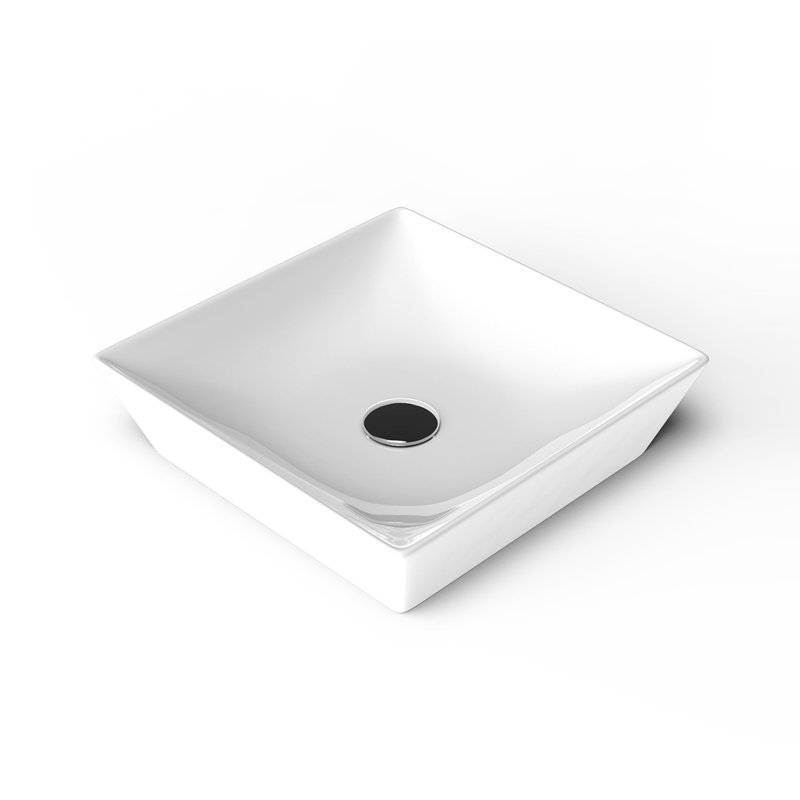 Fly 16.9'' L Bathroom Sink
