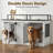 Wooden Dog Crate Furniture Style with Double Doors-1394493422