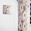 Ornements violets I beige et mauve - Rideau traditionnel - Velours obscurcissant - 1 panneau-107826232