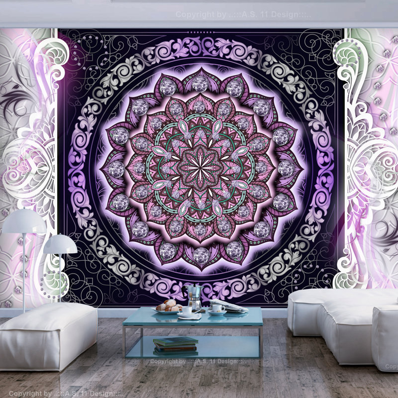 Dzonatans Textured Matte Peel & Stick Mural, 245cm W x 343cm L