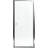 Whiston Pivot Shower Door with Return Panel for Corner Enclosure 36 In. x 36 In. x 74-7/8 In.