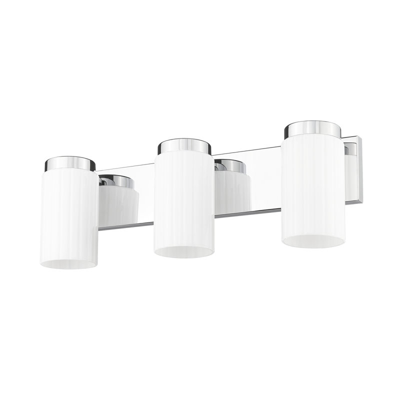 Rosevale 3 Light Vanity, Chrome