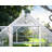 Palram Canopia Harmony 6 x 8 ft. DIY Greenhouse Kit, Silver Frame Clear Panel Polycarbonate Greenhouse with Roof Vent, Walk-in Green House for Outside Garden Backyard-125118906-88632532