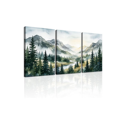 3 Piece Wrapped Canvas Print