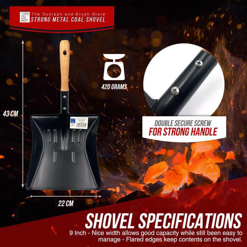 Iron Fireplace Shovel