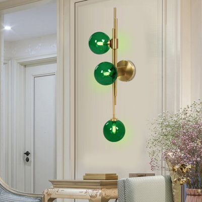 Luminaire mural 3 lumières 27,56 po