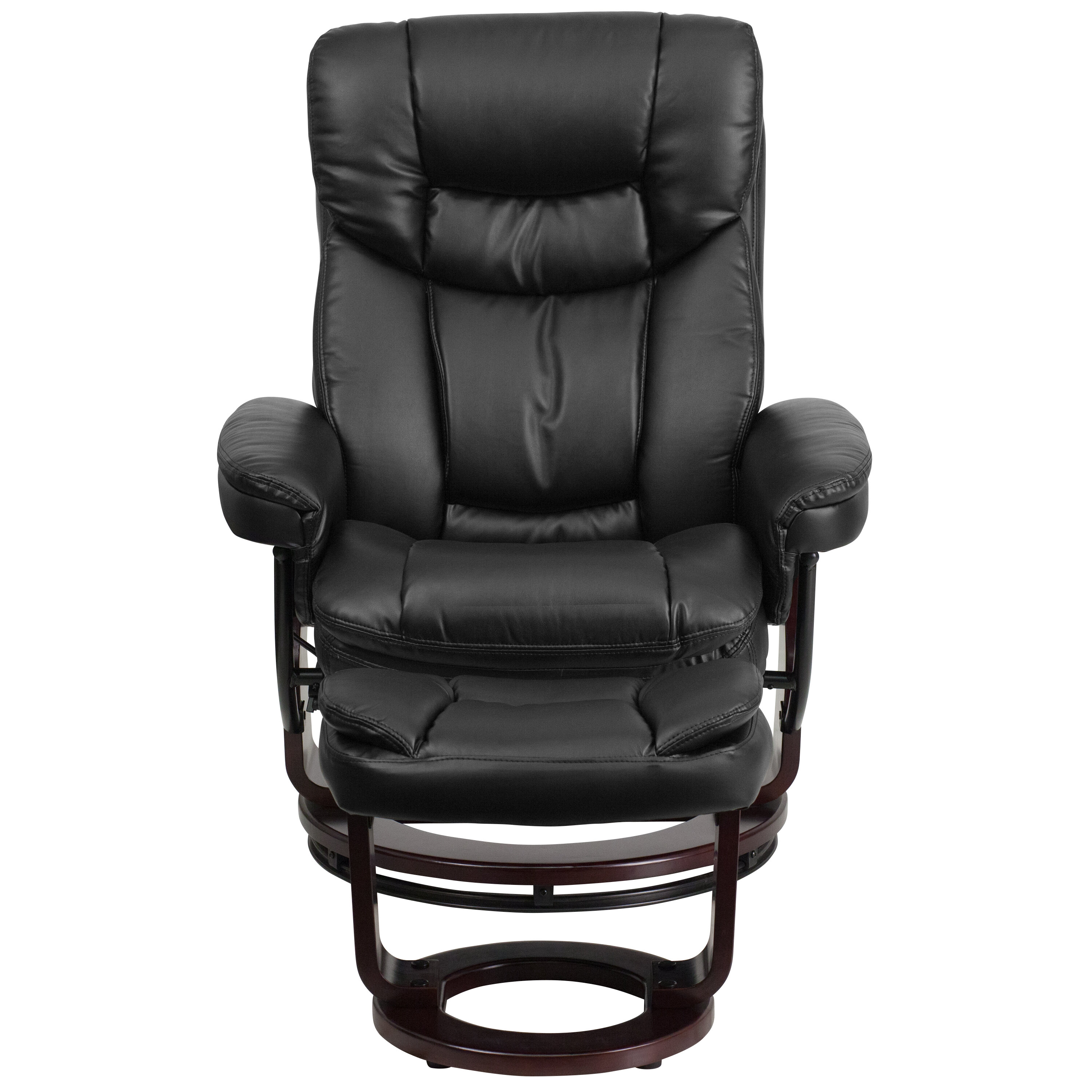 33” Wide Manual Swivel Standard Recliner with Ottoman