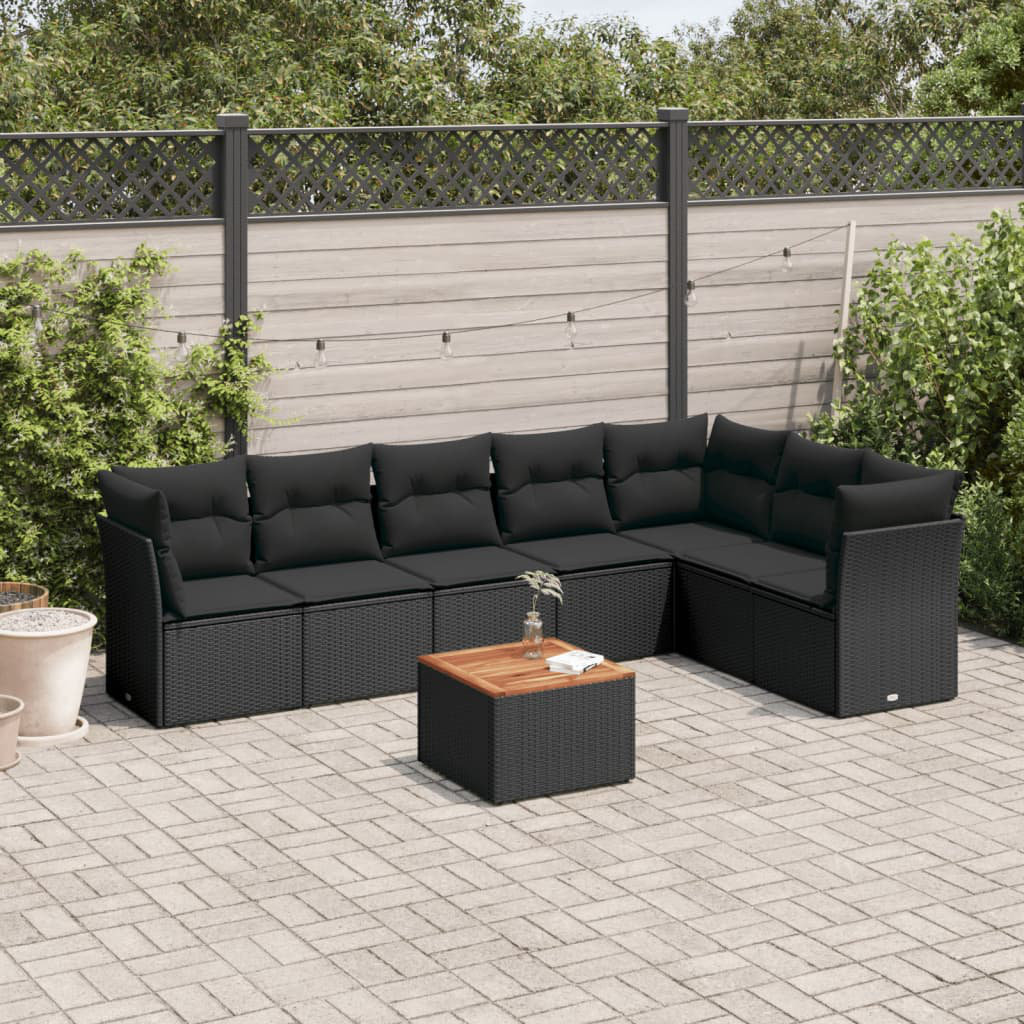 Gartensofa mit Kissen