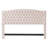 Elle Decor Celeste Tufted Upholstered Padded Headboard with Contemporary Button Tufting-21000040-31968815