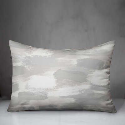 Abstract Outdoor Reversible Throw Pillow