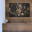 «Gold Flowers» par Rey Klimt, art mural en métal-1417630862