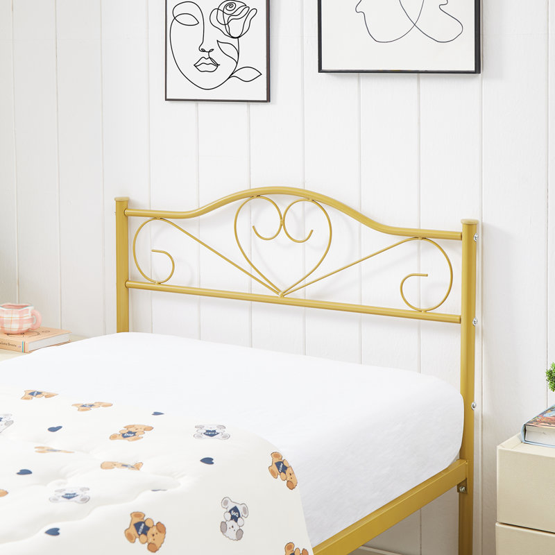Ensemble de base de lit simple Embourg, Or