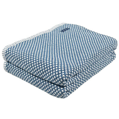 Coastal Edgecomb Cotton Blanket