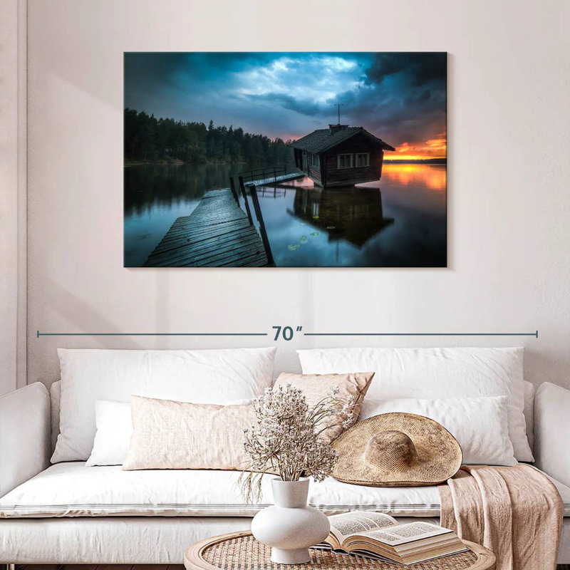 Lilie Drunken Sauna In Finland, 30'' H x 45'' W