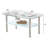 Drogo Glass Top Coffee Table