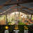 ColourTree 70% Sun Shade Cloth Mesh Tarp with Grommets for Garden & Plant Protection-100488626