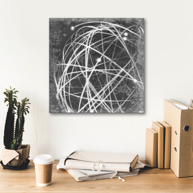 «Interstellar 2» par Ethan Harper, art mural sur toile, H 18 po x l 18 po